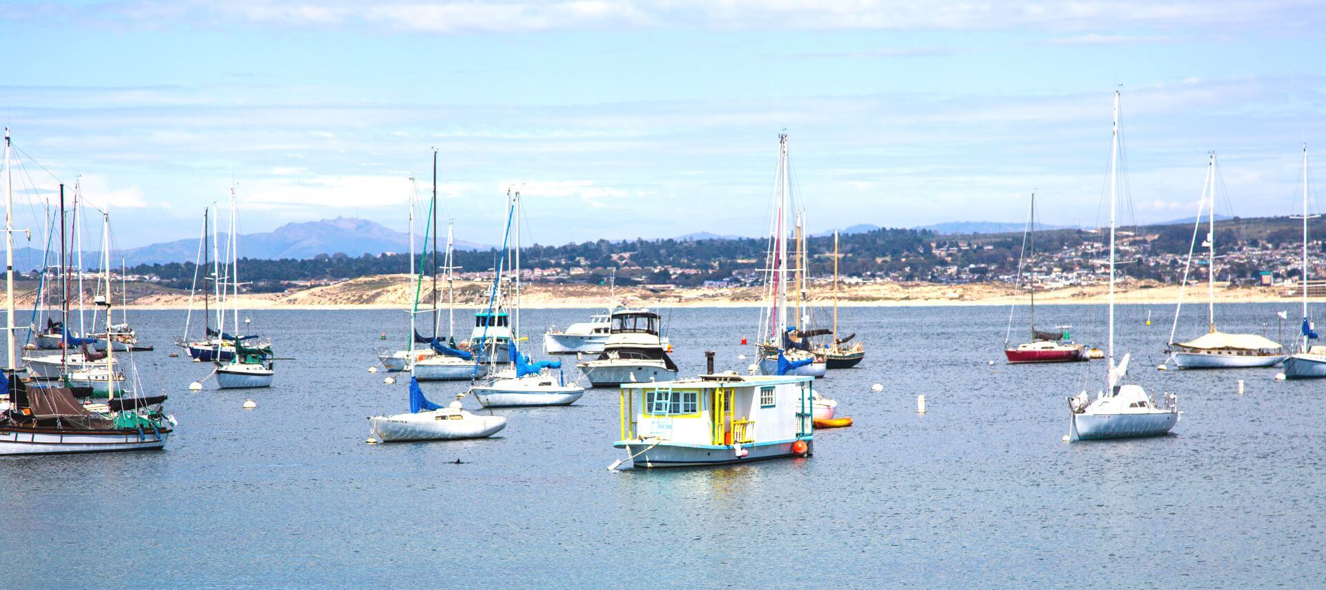 Sailing vessels in Monterey Bay