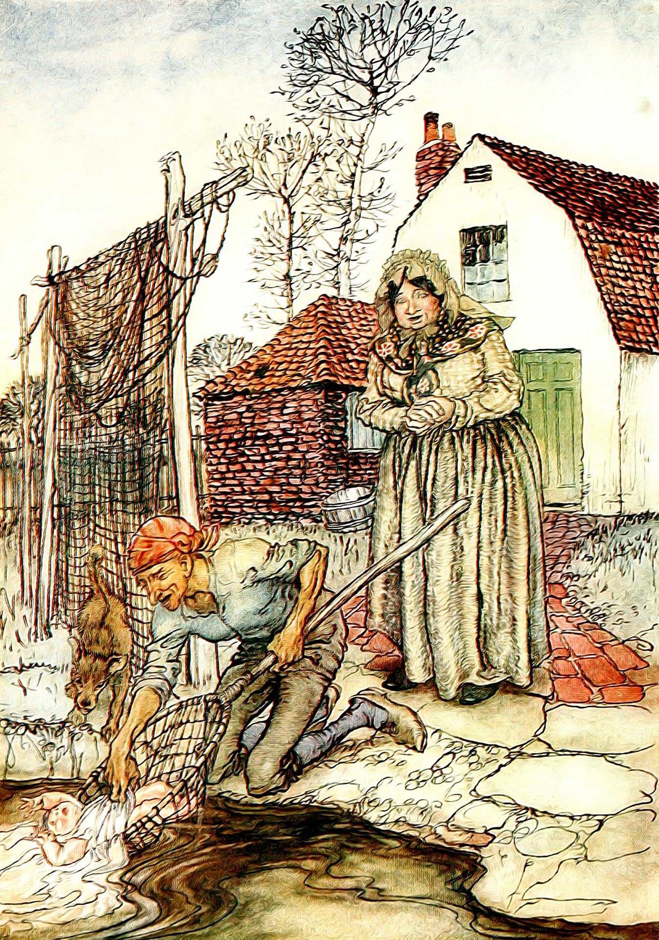 Arthur Rackham Illustration